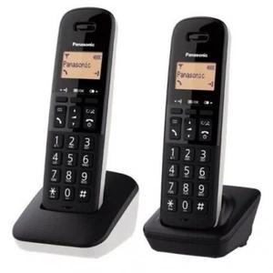 Panasonic KXTGB612JTW White Phone Cordles Duo - Zdjęcie 1 z 1