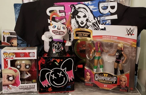 WWE Alexa Bliss Jack In The Box Lilly Toy WWE Championship Showdown Sasha Alexa Cover