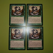 Nesting Wurm x4 - Nemesis - Magic the Gathering MTG 4x Playset