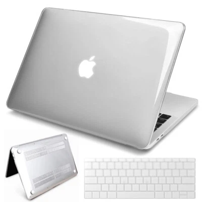 Rubberized Hard Case Shell+Keyboard Cover for MacBook Air 13" M2 M1 14 15 16 Pro - Image 1 of 2