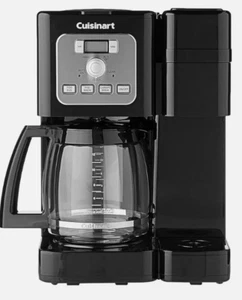 Cuisinart SS-12FR Dual 12 Cup / K Cup Center Brew Basics Coffeemaker Black - Picture 1 of 5