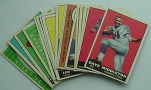 1961 TOPPS FOOTBALL SINGLES *** $1.20 EACH w/ DISCOUNT