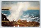 Spouting Horn Depoe Bay Oregon Coast Hwy Us 101 Postcard Pm Mcminnville Or Wob