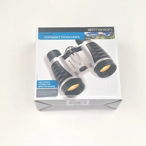 Emerson UV Coated Binoculars w/ Protective Carrying Pouch Ruby Colored Optics - Picture 1 of 6