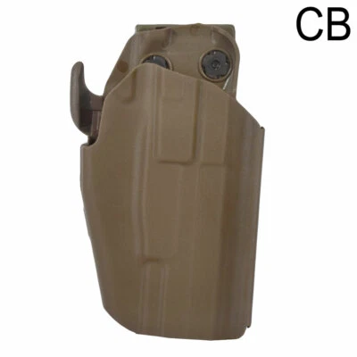 Tactical Univisal Pistol Handgun 579 Grip Lock Right Hand Gun Holster Belt Clip - Image 1 of 4