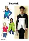 Butterick Sewing Pattern B6329 Misses Jacket Semi Fitted Unlined Sizes XS-MED UC