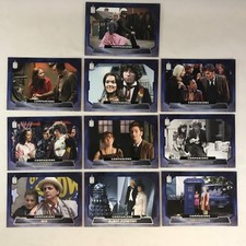 DOCTOR WHO (Topps/2015) Complete COMPANIONS Foil Chase Card Set 10 (#C1-#C10)