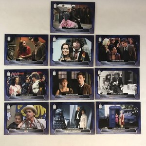 DOCTOR WHO (Topps/2015) Complete COMPANIONS Foil Chase Card Set 10 (#C1-#C10)