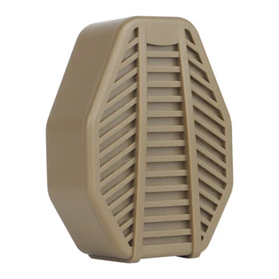 Máscara de gas respirador táctico media cara bote airsoft reemplazable CS Foto 1 de 4