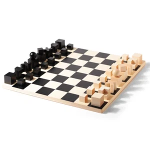 1924 Naef Bauhaus® Chess Game set board iconic wooden Josef Hartwig original - Picture 1 of 15