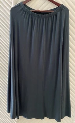 Rock neu Cocon Commerz Privatsachen EU 40 46 Lyocell petrol skirt Naturfaser - Bild 1 von 4