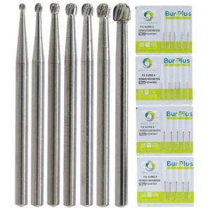 WAVE Dental Surgical Round Burs 2 4 6 8 FG SURG Long 25mm Carbide Bur High Speed - Picture 1 of 67
