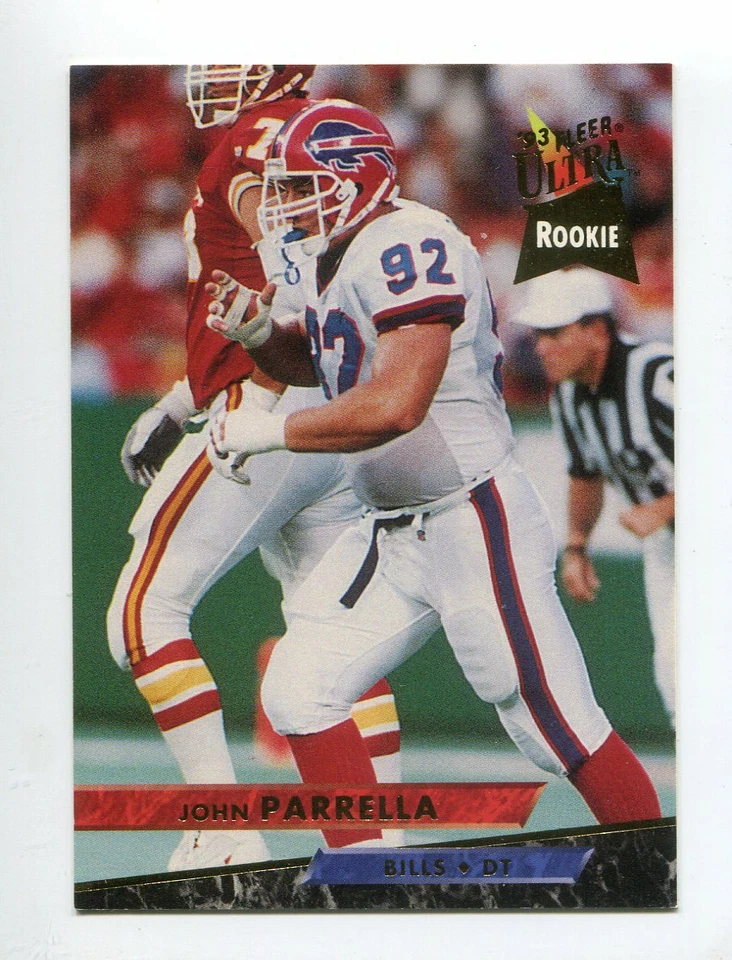1993 Ultra #28 John Parrella Nebraska / Buffalo Bills Rookie - Image 1 of 1