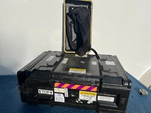 Rackmount 05U x24 General Dynamics Slide Out Composite Rack ShockMount Hard Case - Picture 1 of 5