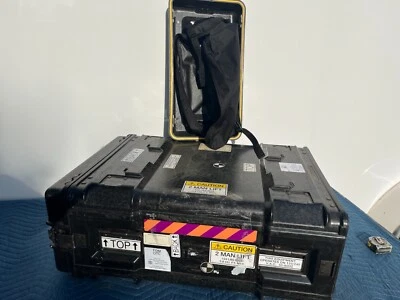 Rackmount 05U x24 General Dynamics Slide Out Composite Rack ShockMount Hard Case - Image 1 of 4