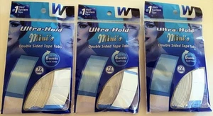 Walker Ultra Hold Tape Mini's Double Sided Tape 216 Tabs, Wig, Toupee, Hairpiece - Picture 1 of 2
