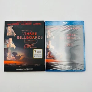 Three Billboards Outside Ebbing, Missouri (Blu-ray, 2017) With Slipcover - Imagen 1 de 10