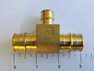 1 Pack XFITTING 3/4" X 1/2" Pex A Tee . Expansion Tee , For Uponor Wirsbo Tee