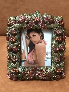 "Impresionante Marco de Cuadro en Joyas Edgar Berebi de Colección Edición Limitada 3"" x 2,5" - Imagen 1 de 11