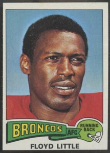 1975 Topps #132 Floyd Little Denver Broncos - Picture 1 of 2