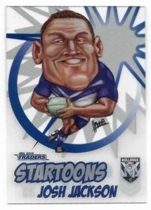 2018 NRL Traders Startoons (ST 3 / 18) Josh JACKSON Bulldogs - Picture 1 of 1