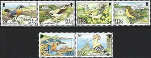 1994 Isle of Man Sg 583/588 Calf of Man Bird Observatory MNH - Picture 1 of 2