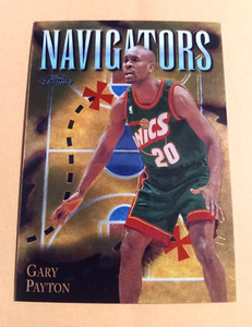 1998-99 Topps Chrome Season's Best Navigators Gary Payton #SB2 - Supersonics