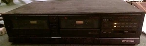 Pioneer CT-1170W Stereo Double Cassette Tape Deck - Picture 1 of 3