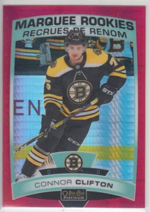 2019-20 O-Pee-Chee Platinum Red Prism Connor Clifton Rookie Bruins - Picture 1 of 1