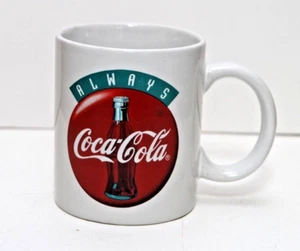Tazza tazza Coca-Cola marca Coca-Cola 1995 vintage sempre bianca pulita - Foto 1 di 5