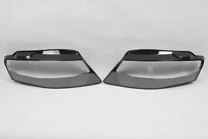 AUDI A4 B8 2007-2011 SCHEINWERFERGLAS SCHEINWERFER GLAS RECHTS LINKS SET - Bild 1 von 11