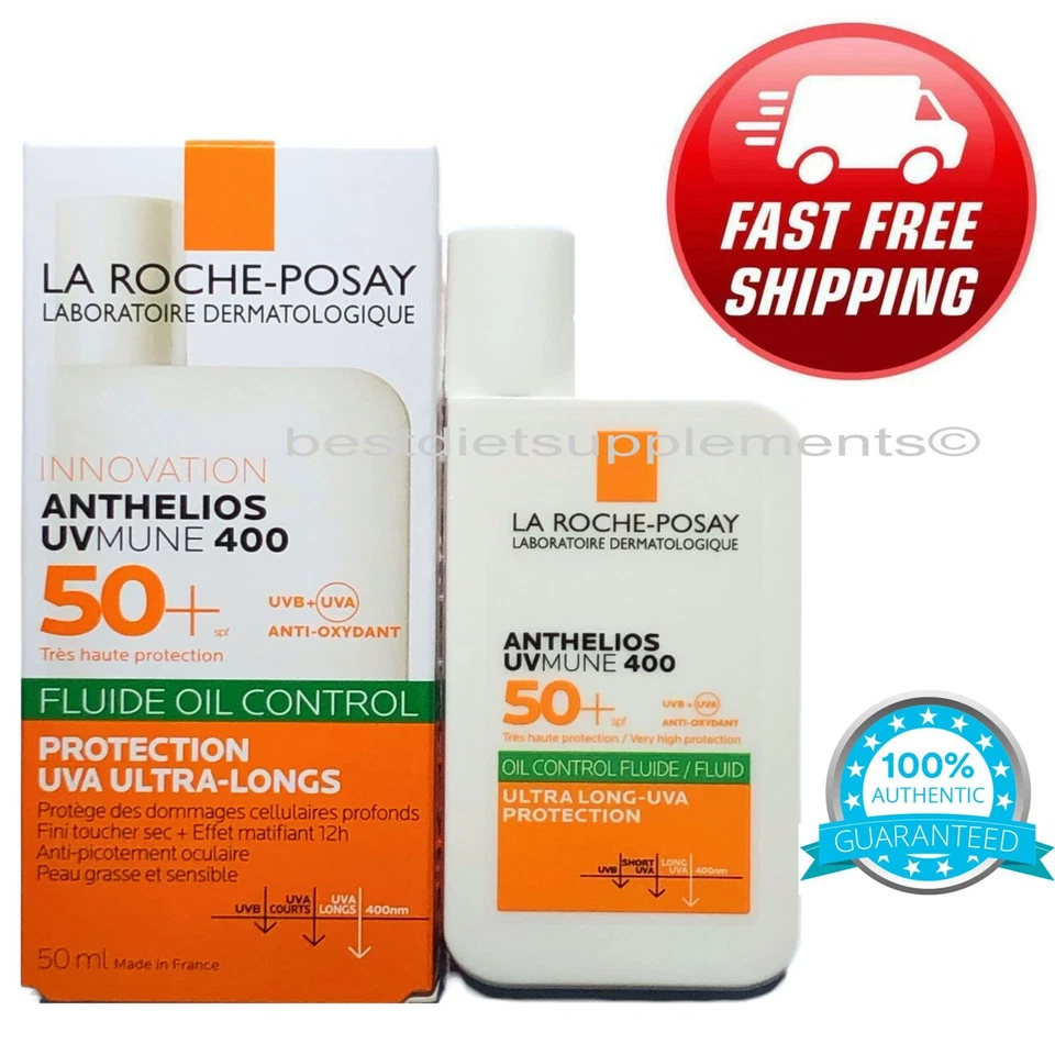 LA ROCHE-POSAY La Roche Posay Anthelios UVMune 400 Oil Control Fluid SPF50+ 50ml Exp.06/2027