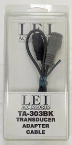 Lowrance TA-303BK Transducer Adapter Cable Gray Connector - Picture 1 of 2