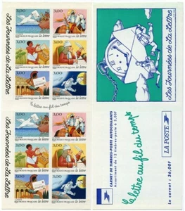 Timbre France Carnet Autoadhésif BC18** La lettre au fil du temps 1998 non pliée - Imagen 1 de 1