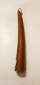 Conico/candelabro: cera d'api, naturale. fatto a mano - candelabro singolo - 8-9" - Foto 1 di 4
