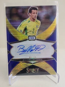 2024-25 PANINI SELECT FIFA JULIANO BELLETTI PULSAR AZUL AUTOMÁTICO PRIZM #SS-JB - Imagen 1 de 2