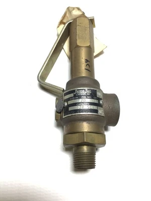 Jayco T2D Safety Relief Valve 1/2" In 175PSIG 338SCFM - Image 1 of 4