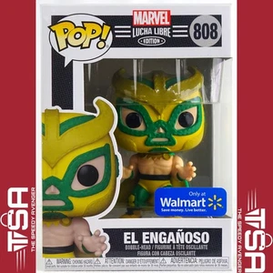 Funko POP! Marvel EL ENGAÑOSO #808 Walmart Exclusivo Lucha Libre Edición 2021 - Imagen 1 de 9