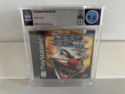 Twisted Metal III (PS1, Playstation 1) WATA 9.6 A New Sealed Graded CGC VGA PSA - Image 1 of 4
