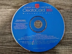 American Greetings CreataCard SE Special Edition PC CD-ROM 1997 for Windows 95 - Picture 1 of 1
