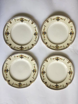 Johnson Brothers Pareek China "The Adam" Set of 4 6.5" Dessert Plates  - Image 1 of 4