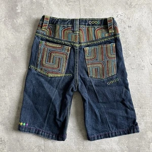 Coogi Vtg Toddler Boys Jean Shorts Denim Size 4T Embroidered Logo Pocket Y2K - Picture 1 of 8