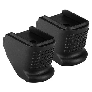 Grip 2 Pieces Extensions Fits Springfield XD9 and XD40 Sub Compact Black - Picture 1 of 6