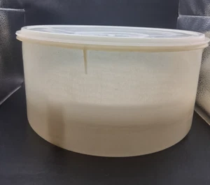 Vintage Tupperware XL Round Cake/Pie Keeper W/1  Tier Divide-A-Rack 3 Pcs #224-2 - Picture 1 of 6