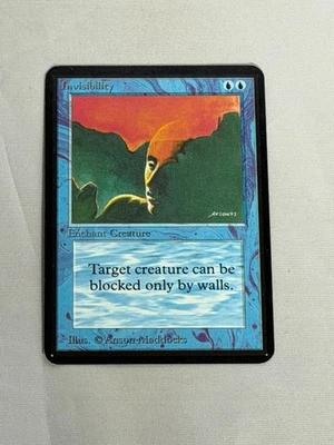MTG Invisibility Alpha Magic the Gathering - Image 1 of 2