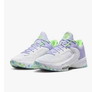 NEW Nike Zoom Freak 4 Purple Size 8.5 Men's Basketball Sneakers DJ6149 101 - Picture 1 of 11