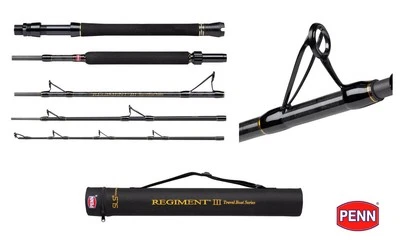 Excellent quality Penn Regiment IV Boat Travel 30-50lb Saltwater + Tube - Image 1 of 2