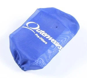 Outerwears Pre-Filter for K&N YA-7006 filter - Blue Motorcycle 20-1010-02 - Picture 1 of 3