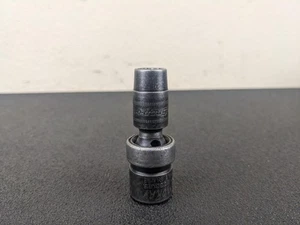#bl427 Snap On 3/8” Drive Semi-deep 6 Point 10mm Impact Swivel Socket Ipsfm10 - Picture 1 of 12