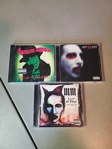 Marilyn Manson CD Lot Golden Age of Grotesque Lest We Forget & Smells Like... - Picture 1 of 11